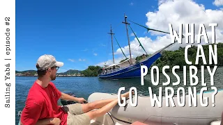 We lost our RUDDER and outboard ENGINE on the SAME DAY! — Sailing Yabá #2