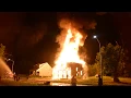 Fully involved Dwelling in Detroit