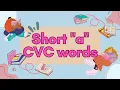 Practice Reading CVC WORD LIST SHORT a CVC WORDS Teacher Joy