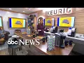 Tour the revamped GMA green room with Ginger Zee