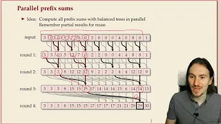 COMP526 3-7 3 6 Parallel primitives Prefix sum