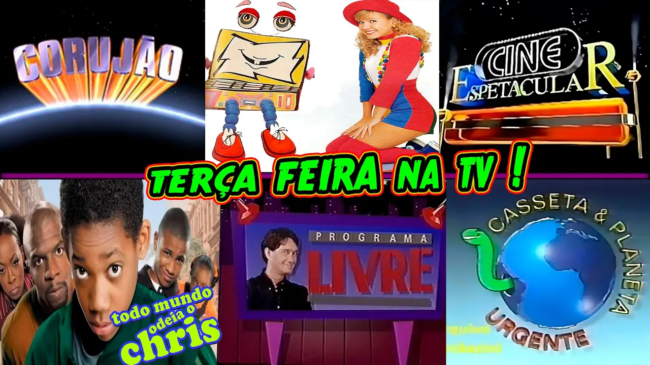 LEMBRA OS PROGRAMAS QUE PASSAVA NA TERÇA FEIRA NA TV
