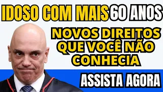 IDOSOS COM 61, 62, 63, 64 E 65 ANOS TÊM DIREITO A RECEBER BENEFÍCIOS EXCLUSIVOS ESTATUTO DO IDOSO