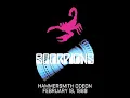 Download Lagu Scorpions - Live At Hammersmith Odeon London, GB February 18, 1989 HQ