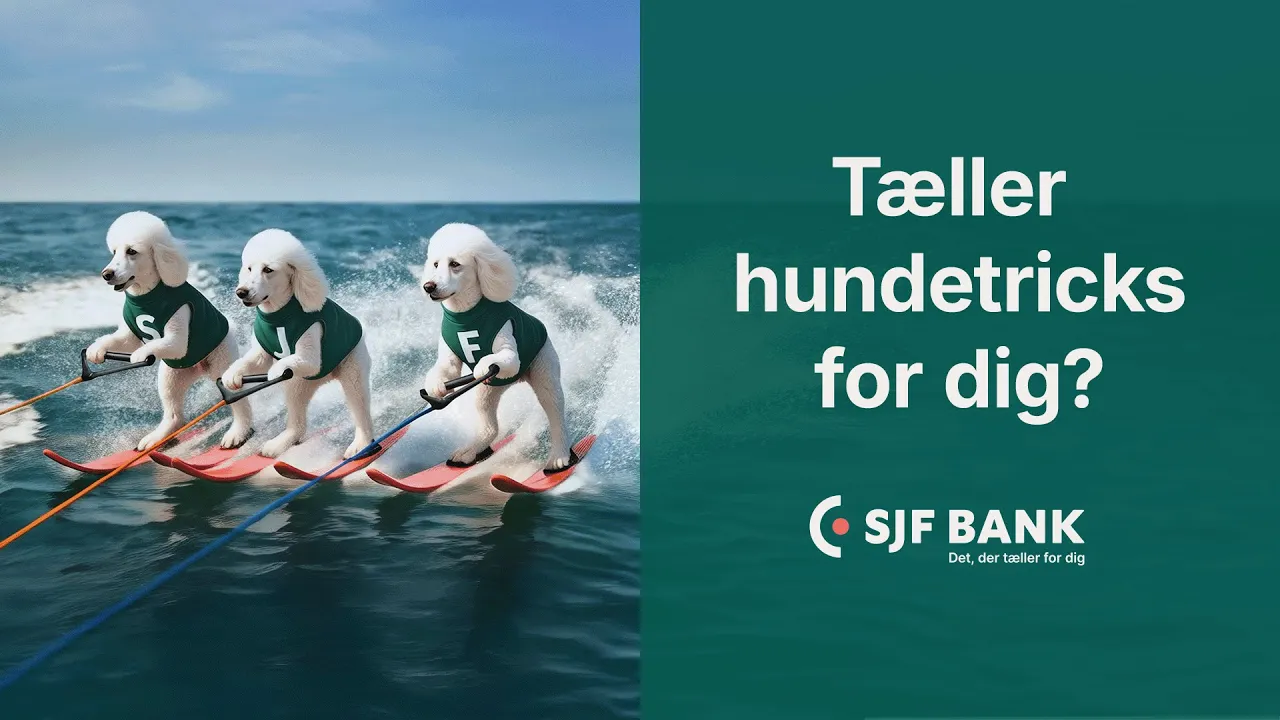 SJF Bank — SJF BANK - Det, der tæller for dig (YouTube video ad)
