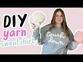 Chenille Yarn Sweatshirt Sewing Technique Tutorial - Sewing Tips Tricks