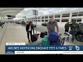 Major airlines increase checked baggage fees fares