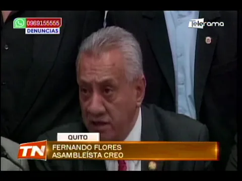 CREO presentará el jueves pedido de juicio político contra canciller Espinosa