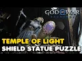 God Of War Raganrok - Temple Of Light Shield Statue Puzzle Solution
