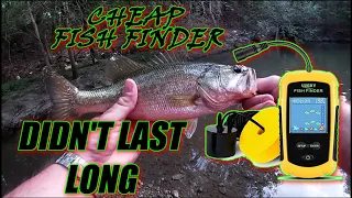 I bought the CHEAPEST Fish Finder on Amazon Then Destroyed It