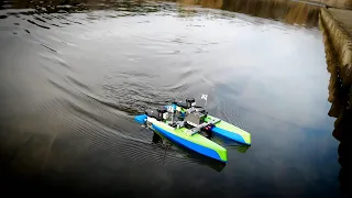 LEGO RC 42105-based Catamaran