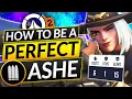 THE ULTIMATE ASHE GUIDE for INSTANT WINS - PERFECT AIM and BEST DPS Tips