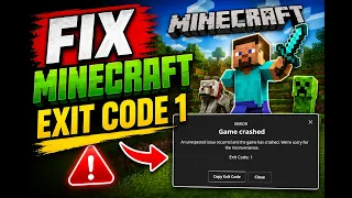 How To Fix Minecraft Exit Code 1 Error