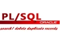 Delete duplicate records from a table in Oracle SQL