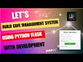 Cafe Management System Using Python Flask With Development TechieHelp