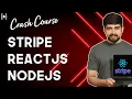 Stripe with React and node crash course