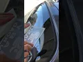 How to apply sticker to your car window