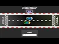 Typing Racer Game using HTML CSS and JavaScript