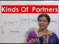 8 Kinds Of Partners in BOM Subject