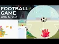 EASY FOOTBALL GAME with SCRATCH Scratch Tutorial