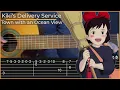 Download Lagu Kiki's Delivery Service - A Town with an Ocean View (Simple Guitar Tab)