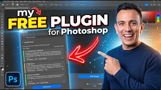 My FREE Photoshop Plugin Puts AI Prompts 1-Click Away!