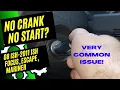 2008-2011 Ford Focus Escape Mariner No Crank No Start