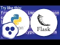 Python Flask how to set content type