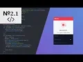 Speed coding 2 1 Profile app page Html CSS JS