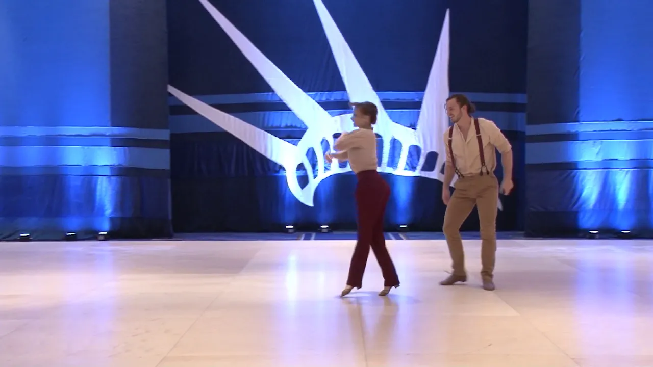 Liberty Swing 2018 Showcase Dillon Luther & Chantelle Pianetta