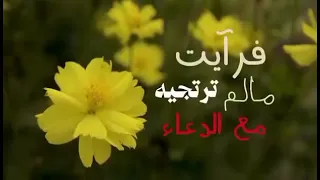 وإذا نظرت إلى السماء  دندنها