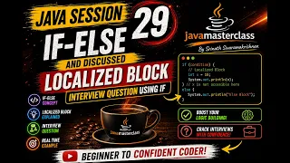 Java if-else Interview Question Identify the Character Localized Block using if