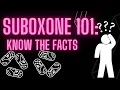 Suboxone 101 Everything you need to know
