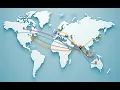 Global Connection Map animation