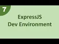 Set up Express JS development environment