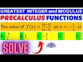 x-1 DIVIDES x-1 ABSOLUTE VALUE FUNCTION IN PRECALCULUS