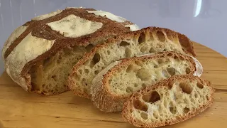 PANE CIABATTA CON SEMOLA RIMACINATA DI GRANO DURO dalla cucina del Casale Corallo. 