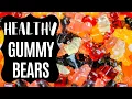 How To Make Homemade Gummy Bears that are secretly healthy CHELSWEETS