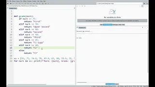 Grading System Using Python Code CSC 110 Intro to Programming