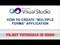VB NET Tutorials In Urdu - How to create Multiple Form Application