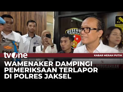 Wamenaker Dampingi Eks Pegawai Lapor Polisi usai Dipolisikan Karena Mengadu Ijazahnya Ditahan