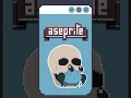 Aseprite - Animated Pixel Skull Hermit Crab Stream Avatars Time Lapse