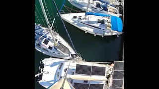 When your new security camera pays for itself 4 X over! #boatcrash #boatlife #securitycamera