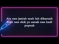 Download Lagu Karaoke Fauzana - Balaku Bana Bakato Baiak