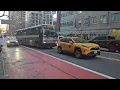 Brooklyn Bound BM5 Express Bus M34SelectBusService and The Queens Bound QM10 Express Bus