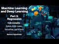 Part 3 Machine Learning and Deep Learning using Python Scikit-Learn TensorFlow and PyTorch
