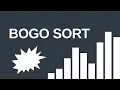 Bogosort and basic visualization