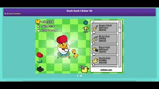 Duck Duck Clicker 3D - Play Free Unblocked Clicker Game