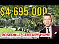 Inside a 4 7 MILLION TORONTO Home I 40 Castle Frank Crescent I Rosedale