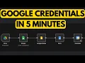 How to Connect Google to n8n Drive Sheets Calendar - Complete OAuth Setup Guide 2025